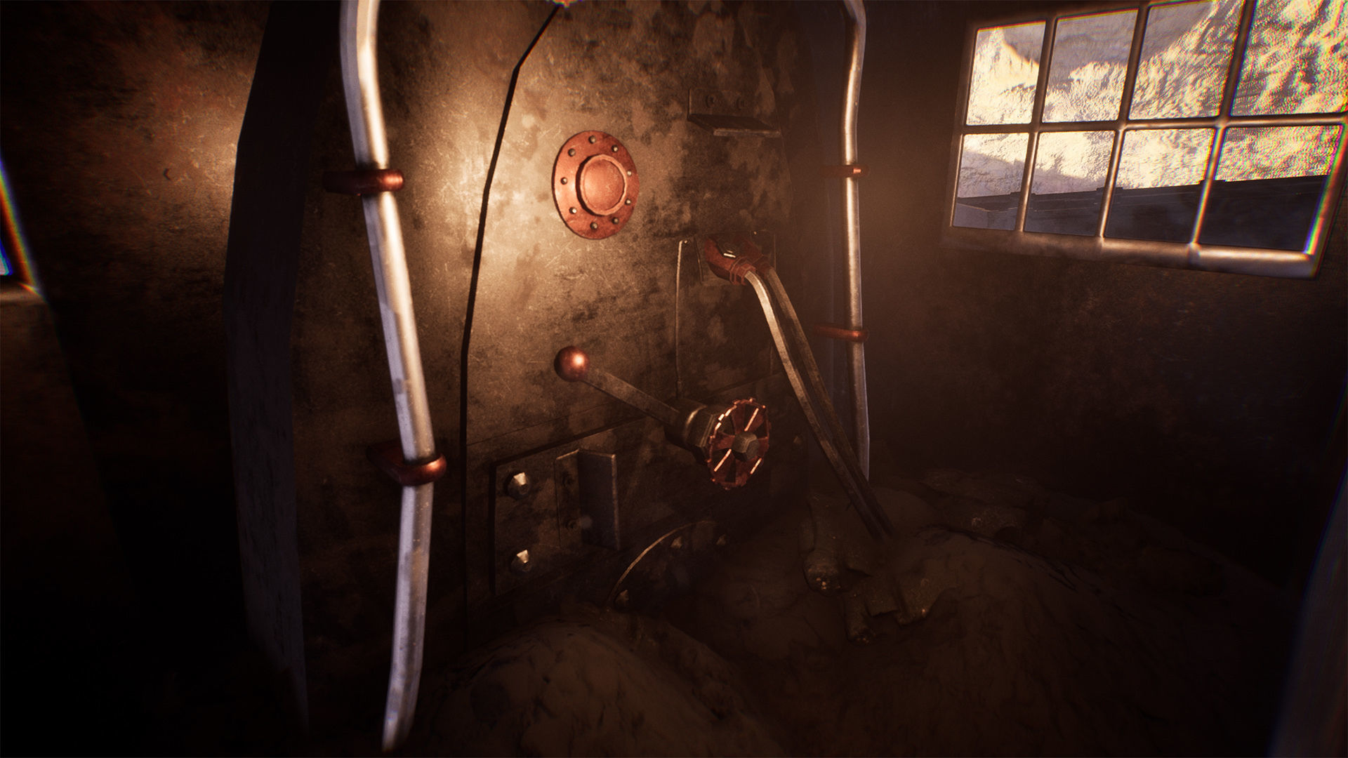 Modular Locomotive 61 Assets Low-poly 3D model_9