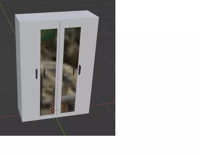 clothes cabinet Free low-poly 3D model