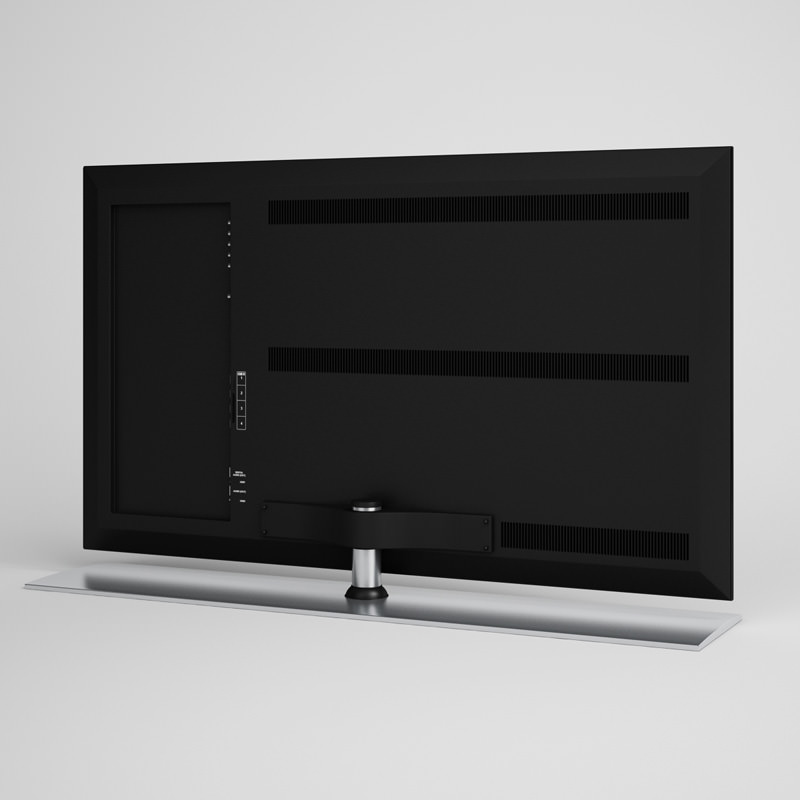 Flatscreen TV 03 3D model_1