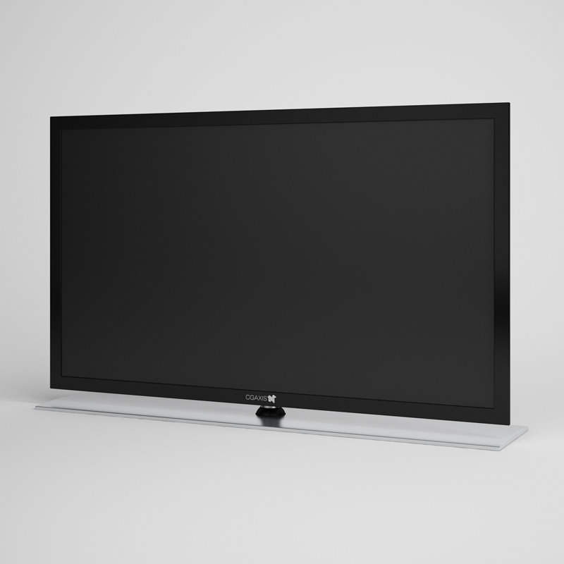 Flatscreen TV 03 3D model_3