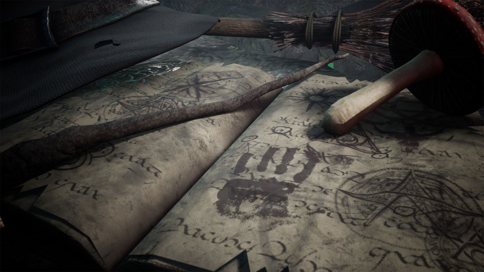 Witch Props 79 Assets Low-poly 3D model_3