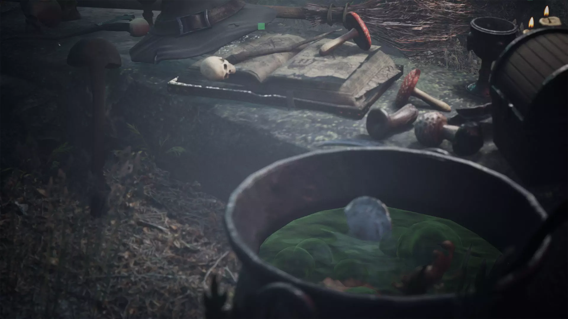 Witch Props 79 Assets Low-poly 3D model_0