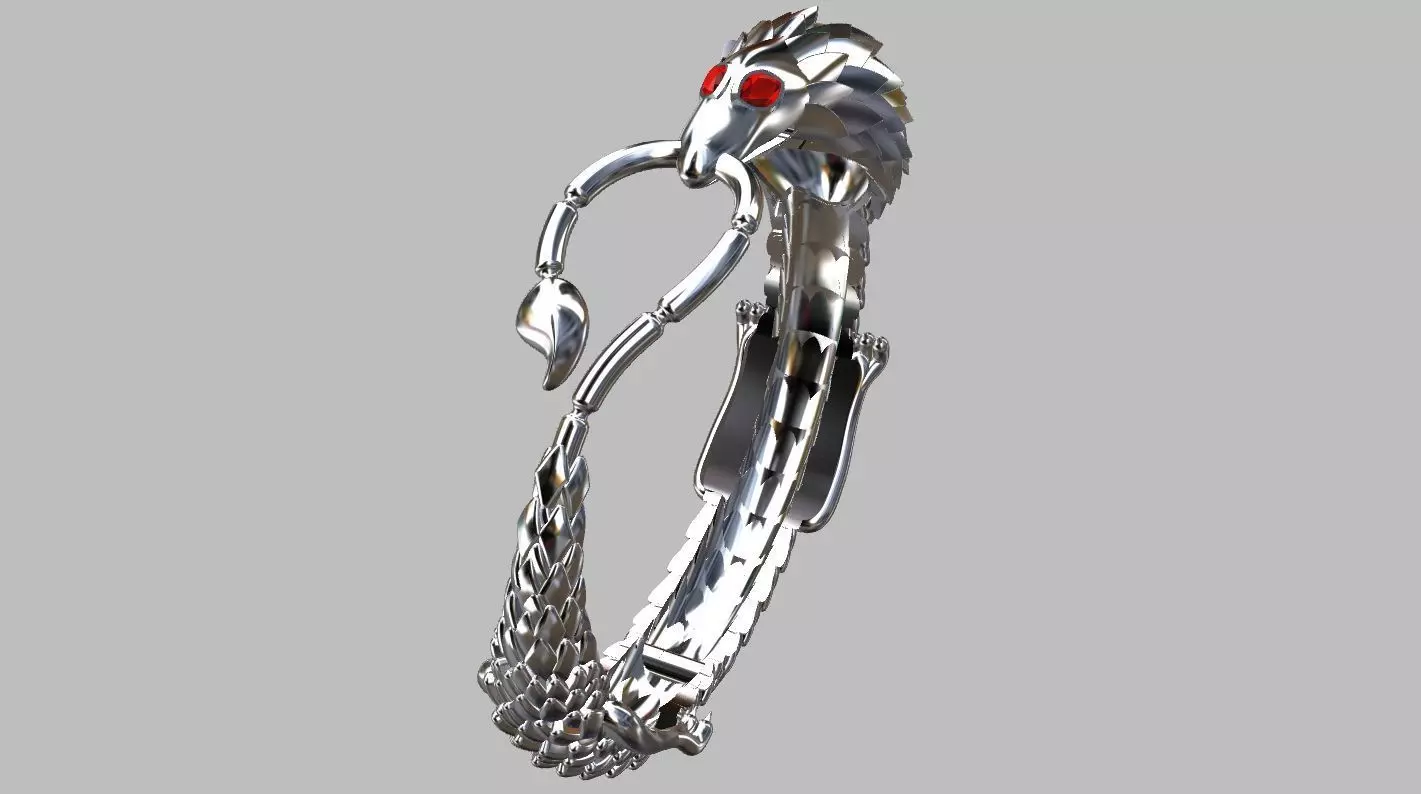 Dragon Bracelet 3D print model
