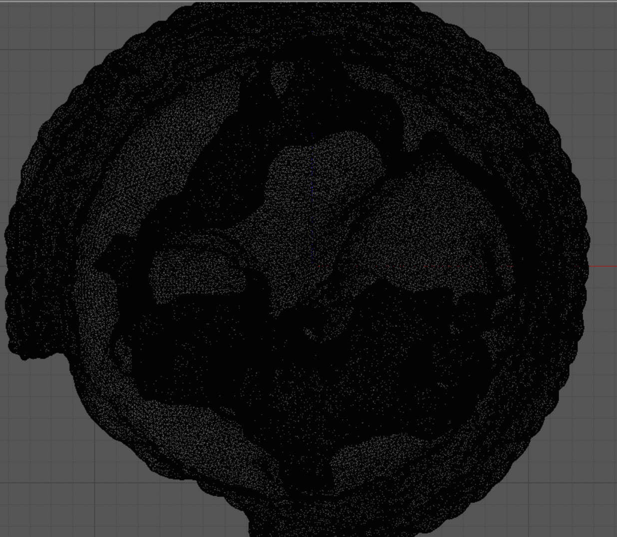 Two Dogs Statue 3D model_4