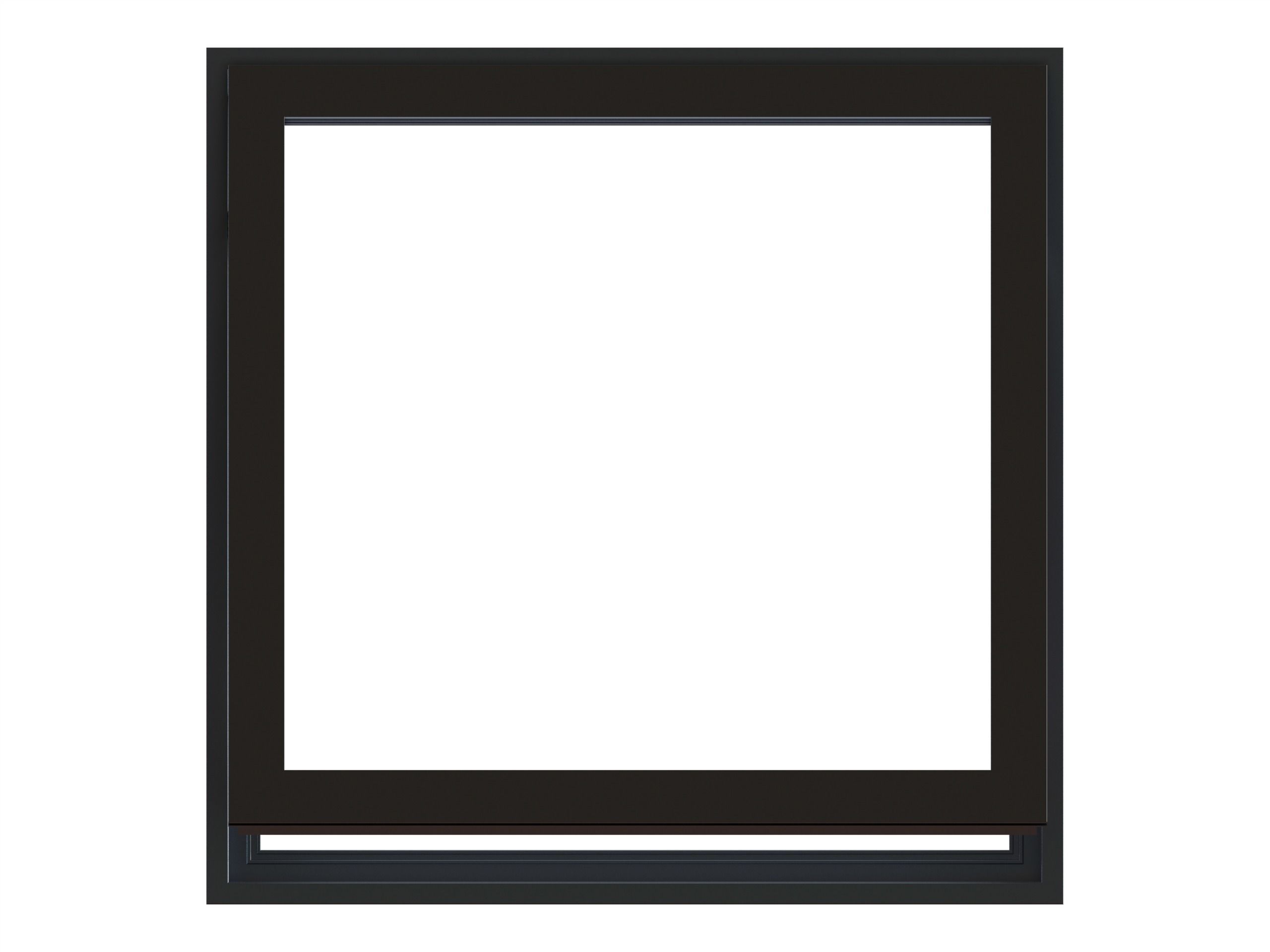 Casement Window- Top Hung 3D model_1