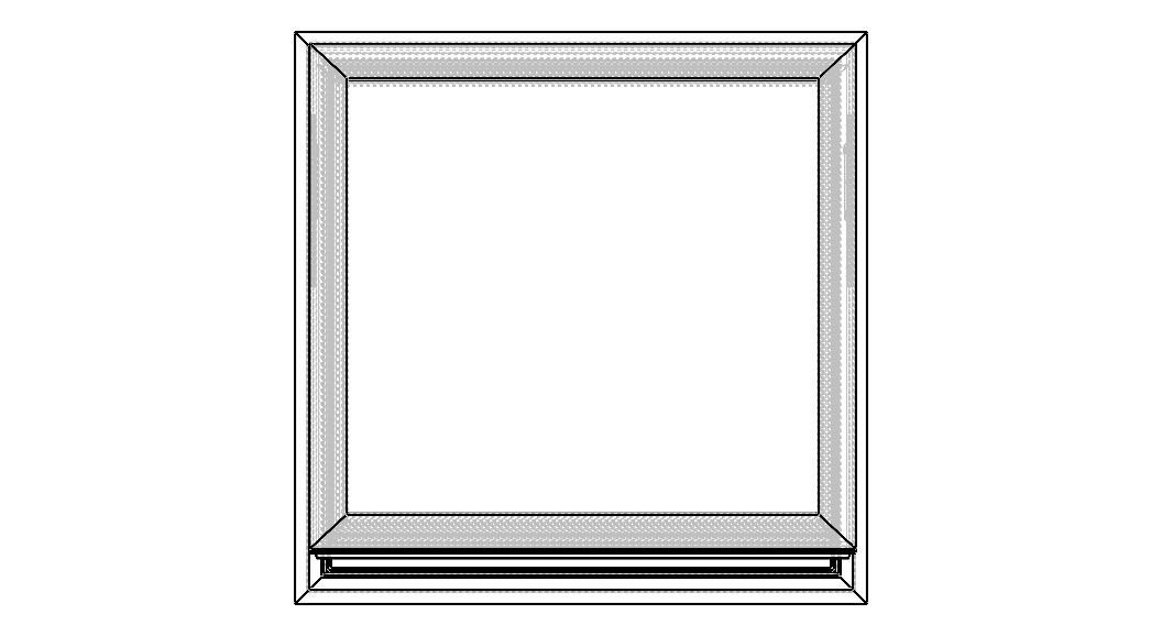 Casement Window- Top Hung 3D model_7