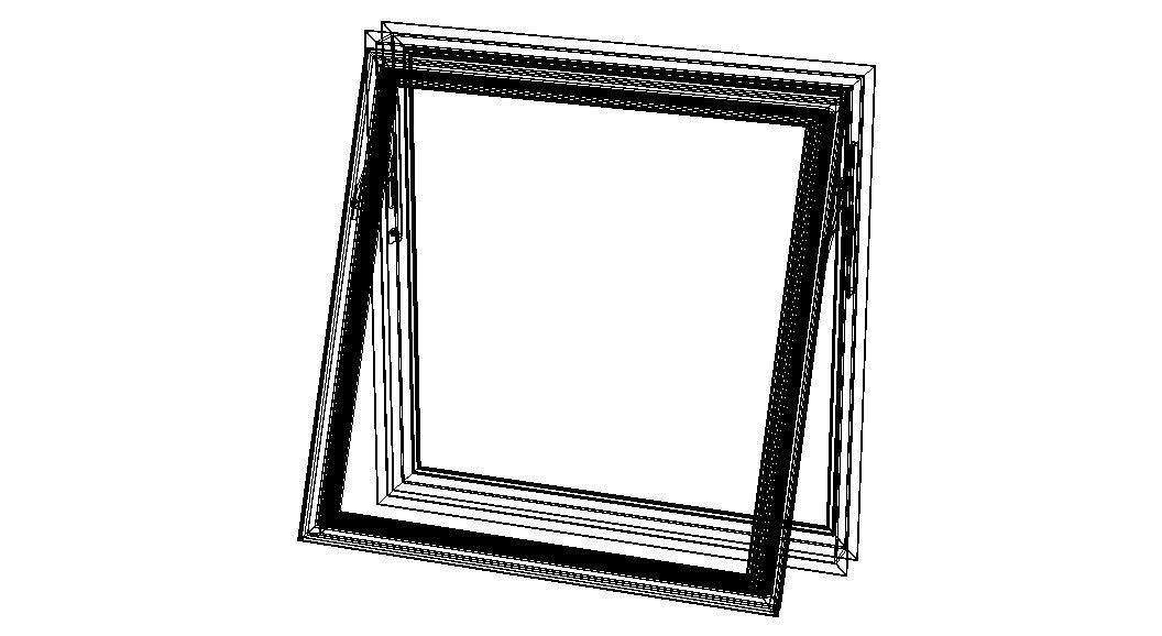 Casement Window- Top Hung 3D model_24