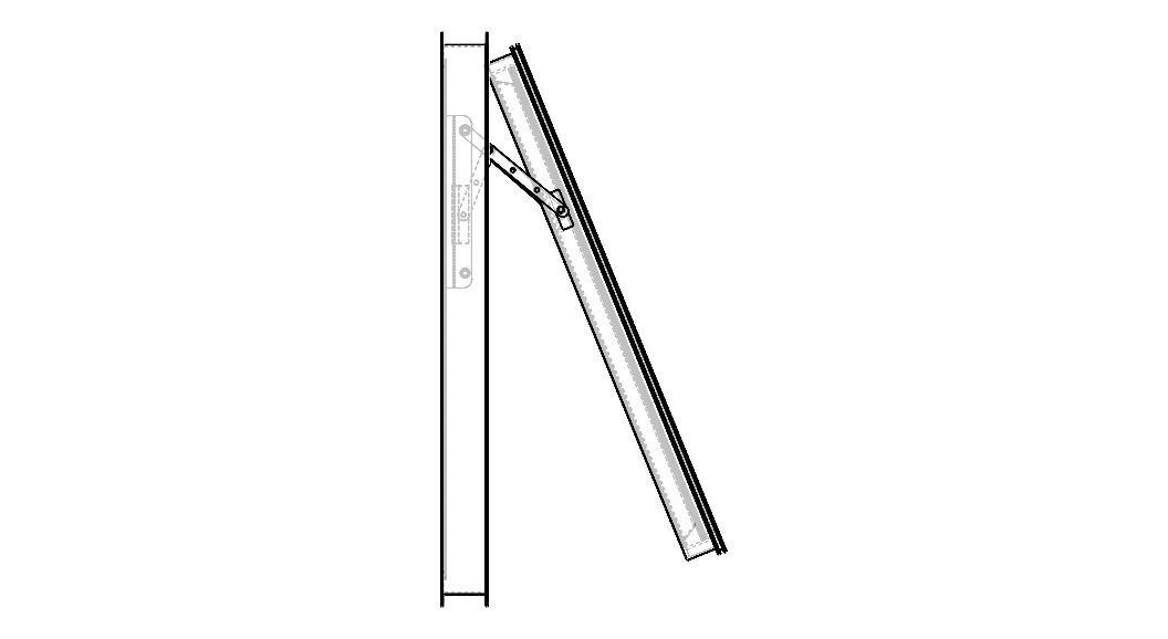 Casement Window- Top Hung 3D model_11