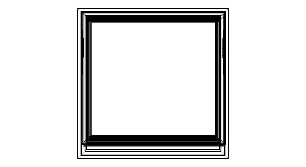 Casement Window- Top Hung 3D model_8