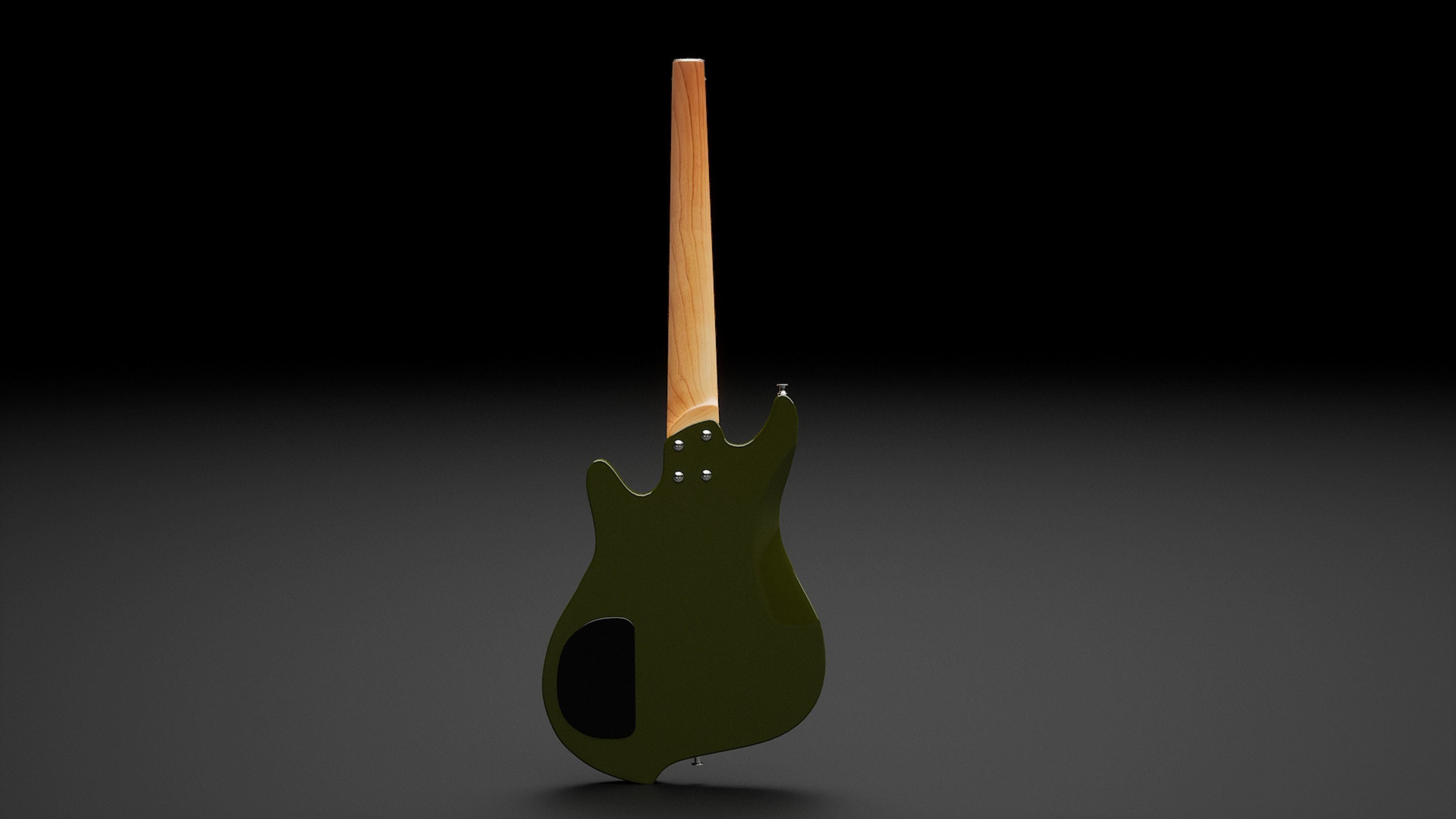 Electric Guitar 3D model_3