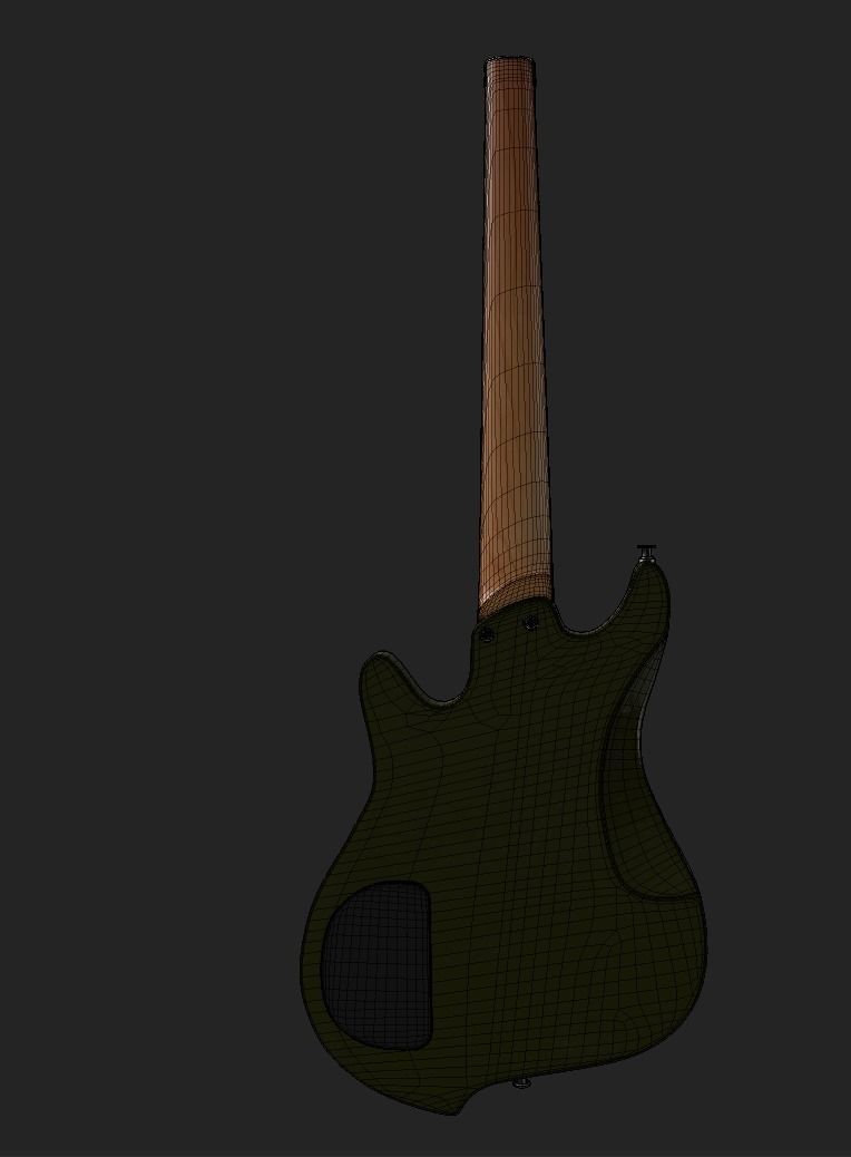 Electric Guitar 3D model_8