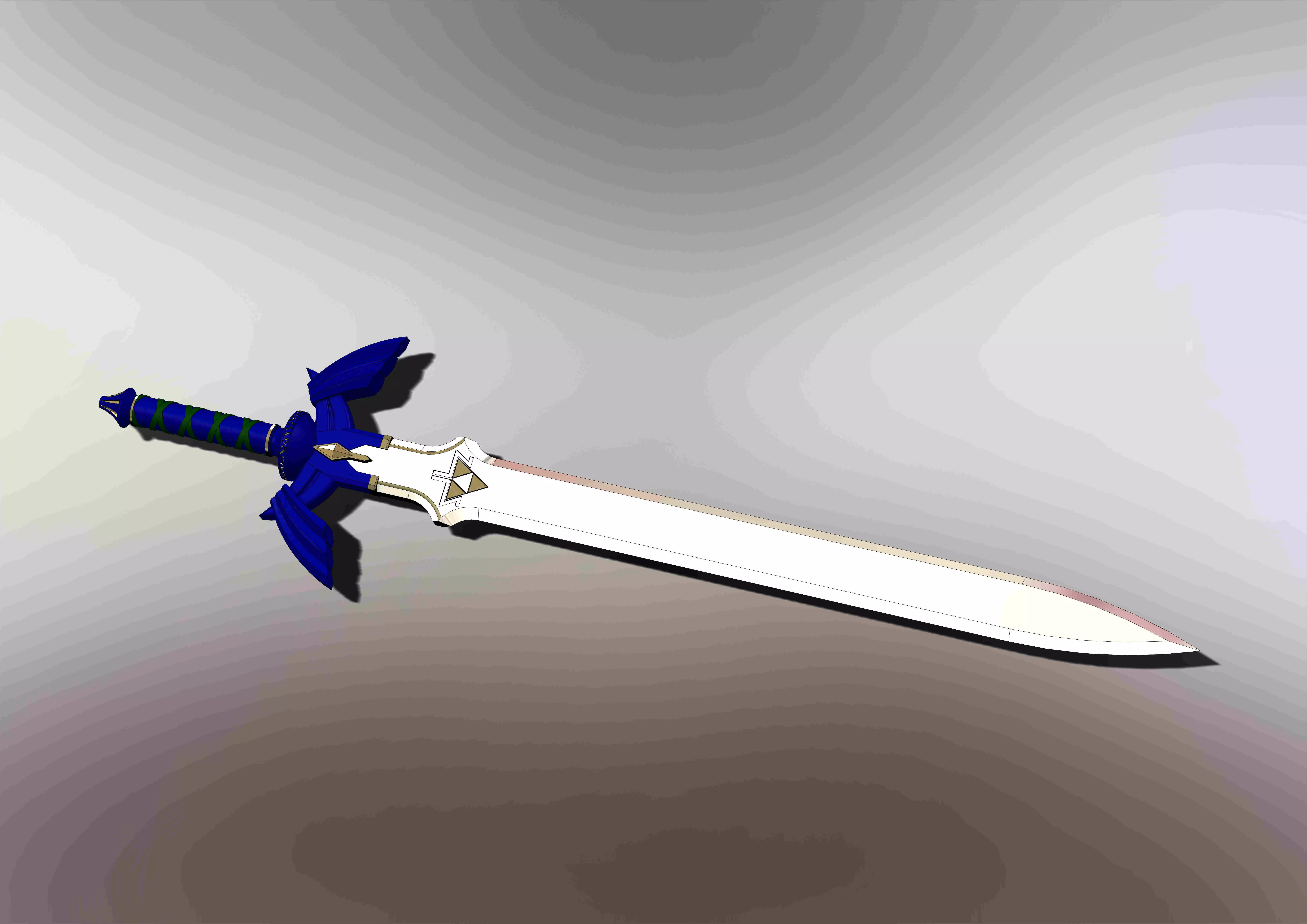 MASTER SWORD OF THE LEGEND OF ZELDA 3D print model