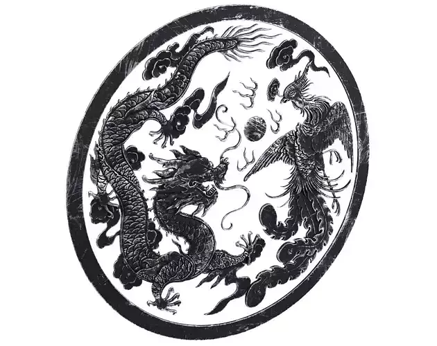 Dragon Ornament Vol 03-3 3D model