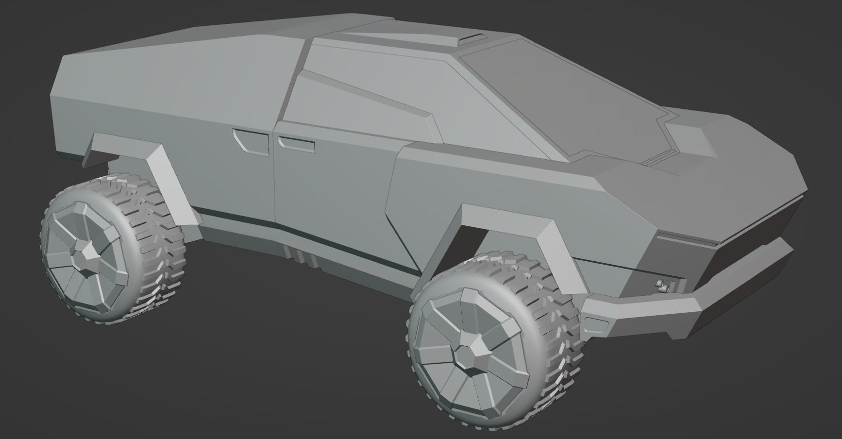 Army Cybertruck - Cyvee 3D model_3