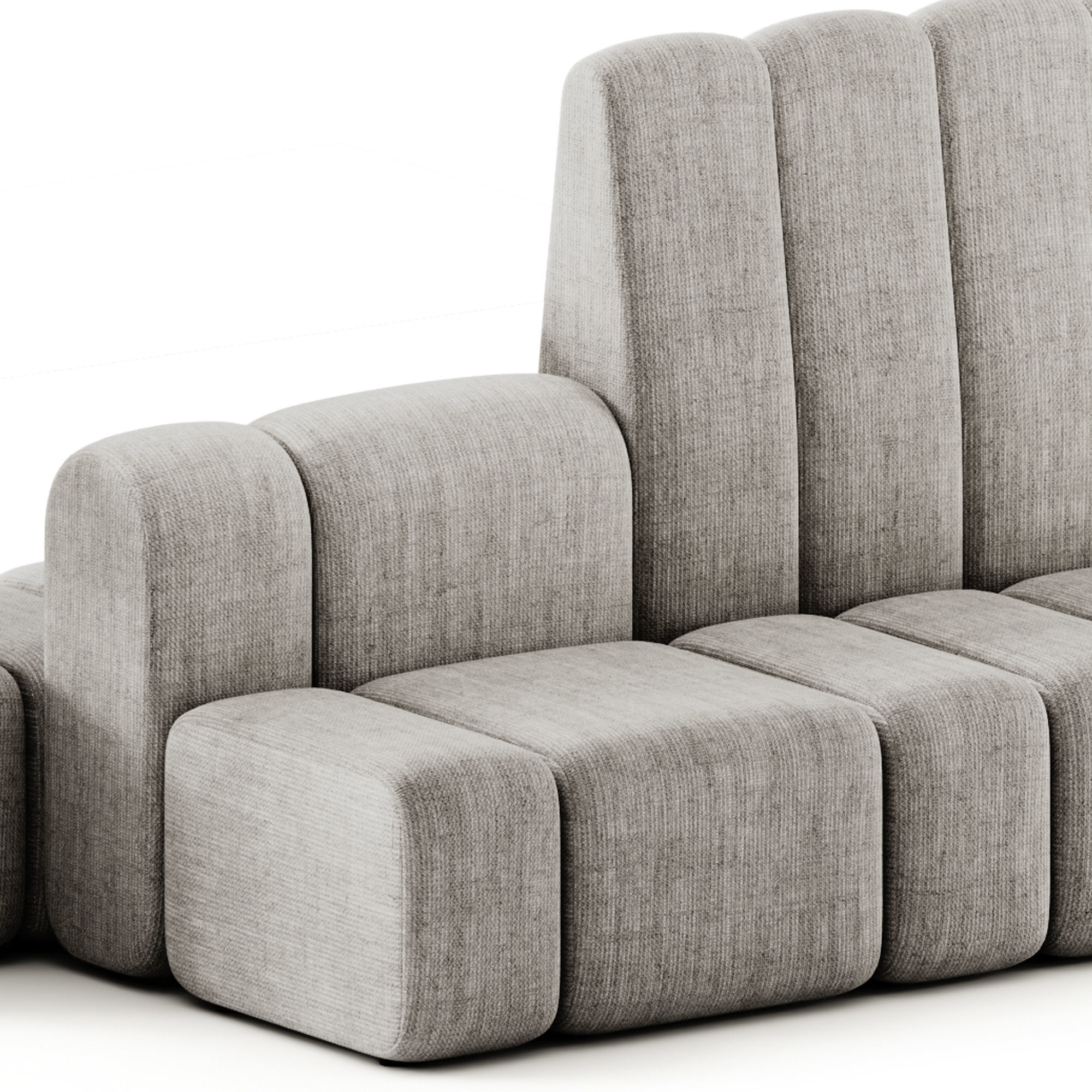 Bla Station Bob Modul Hide Sofa  3D model_2