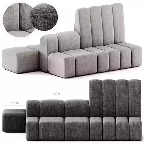 Bla Station Bob Modul Hide Sofa 