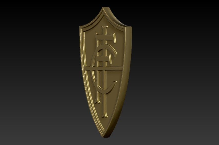 Logo Fluminense Football Club 3D print model_4