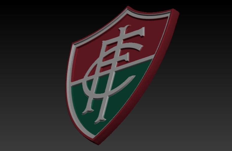 Logo Fluminense Football Club 3D print model_1