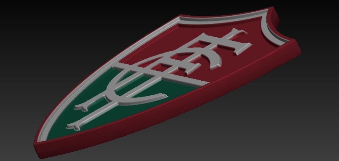 Logo Fluminense Football Club 3D print model_2