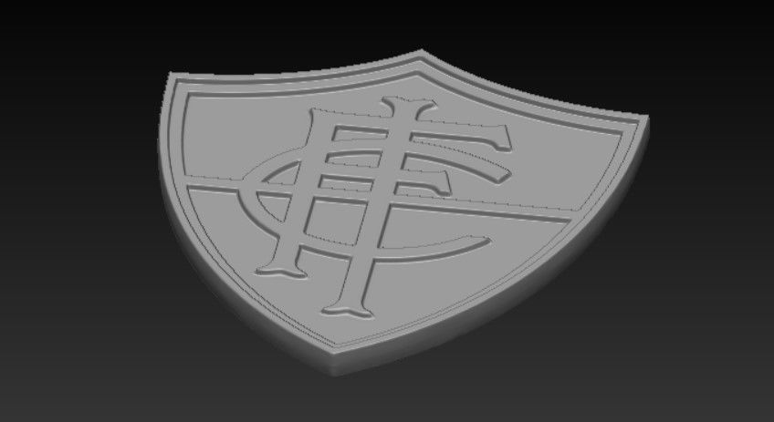 Logo Fluminense Football Club 3D print model_6