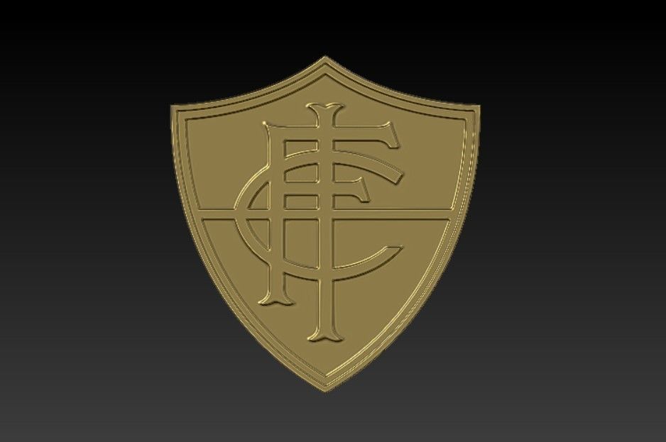 Logo Fluminense Football Club 3D print model_3