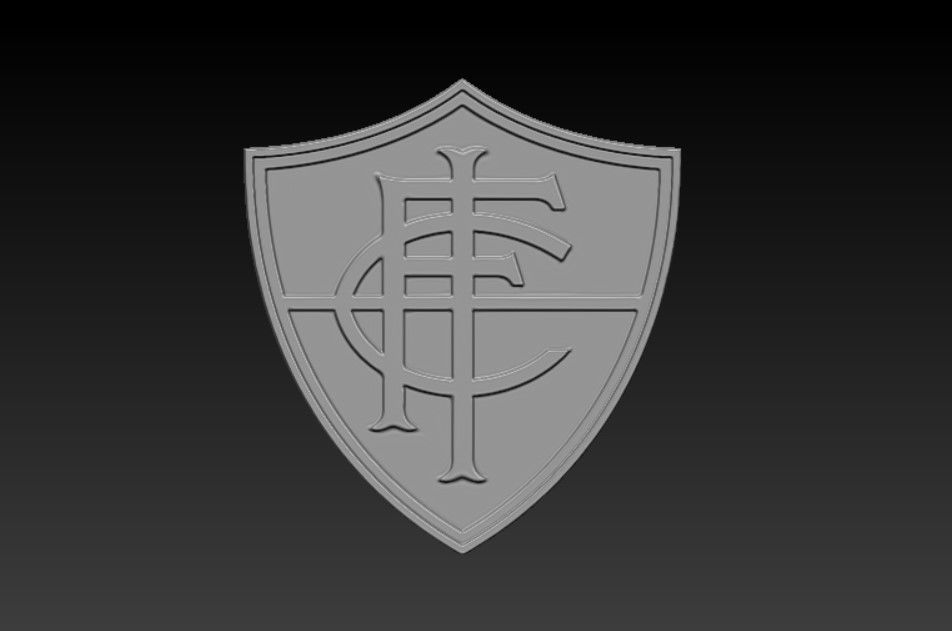 Logo Fluminense Football Club 3D print model_5