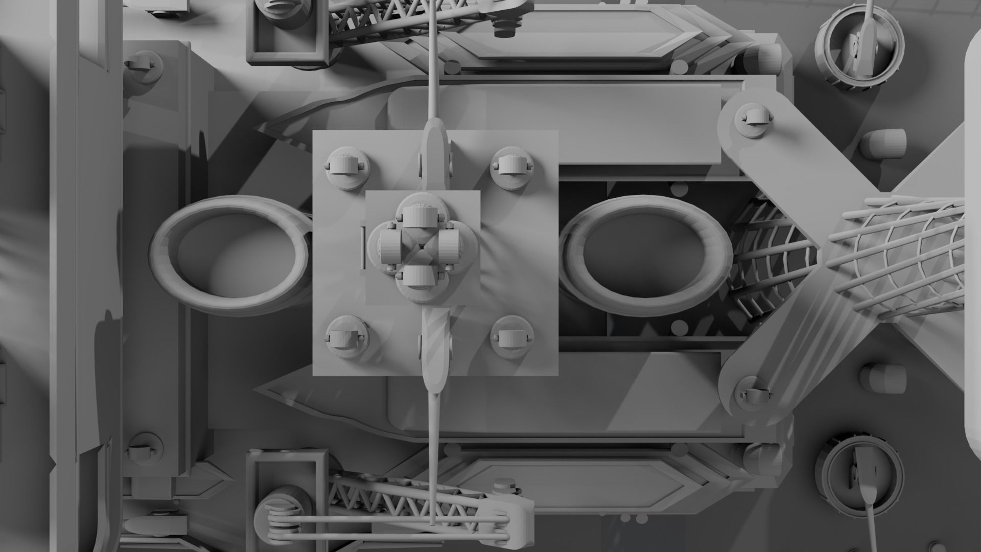 Warship 3D print model_13