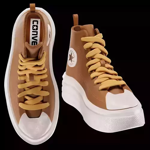 SNEAKERS CONVERSE CTAS LUGGED WINTER HI 3D model