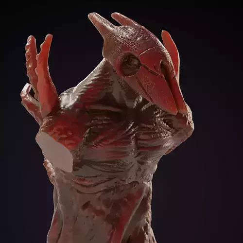 Pawn Dire Creep Dota 2 Chess Piece 3D print model