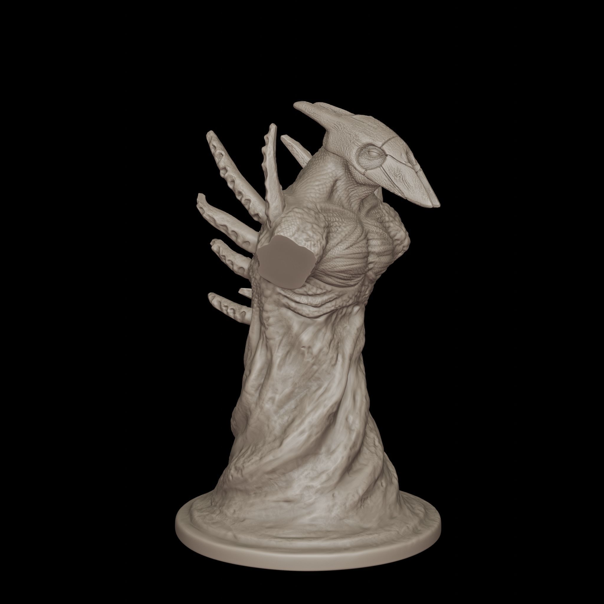 Pawn Dire Creep Dota 2 Chess Piece 3D print model_7