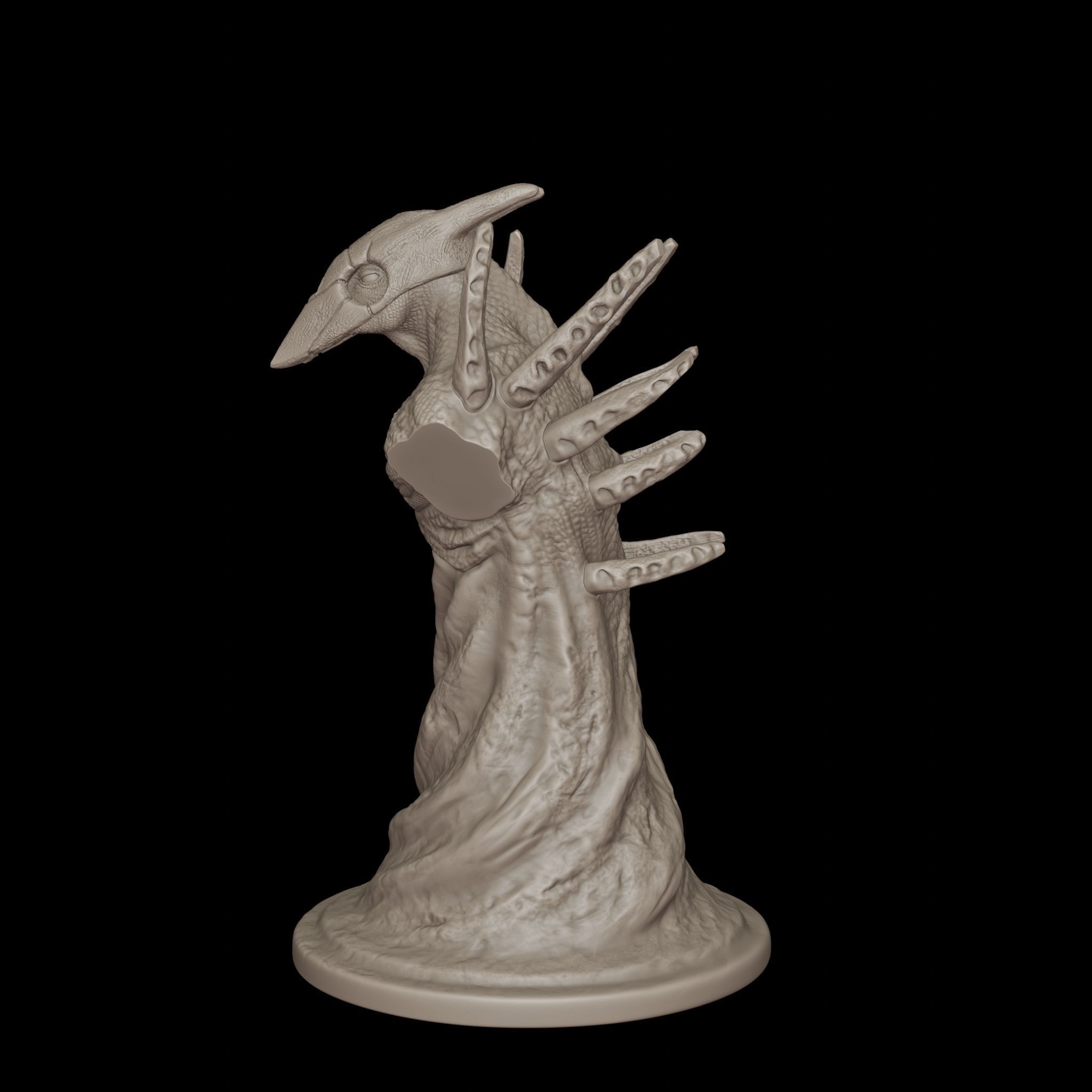 Pawn Dire Creep Dota 2 Chess Piece 3D print model_12