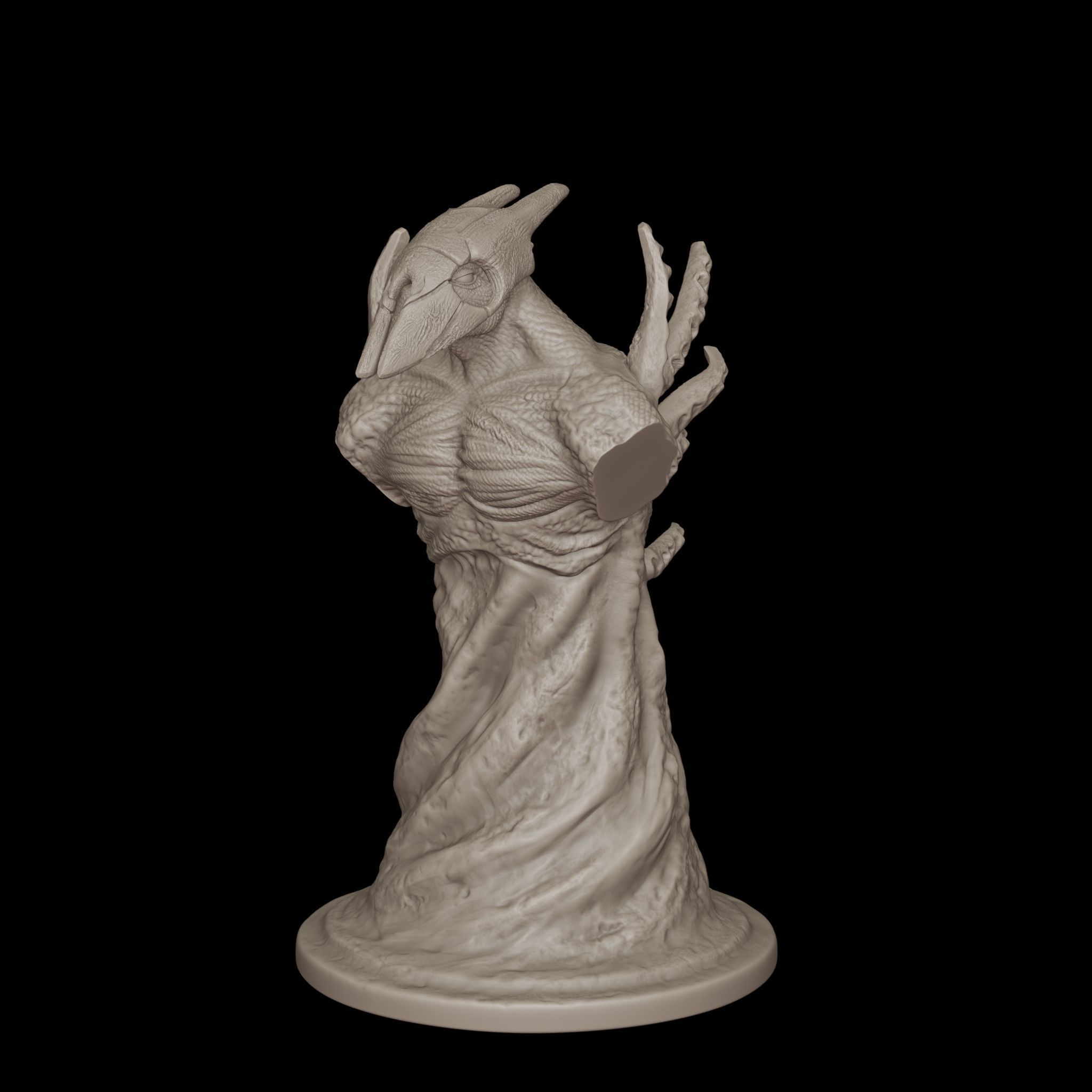 Pawn Dire Creep Dota 2 Chess Piece 3D print model_13