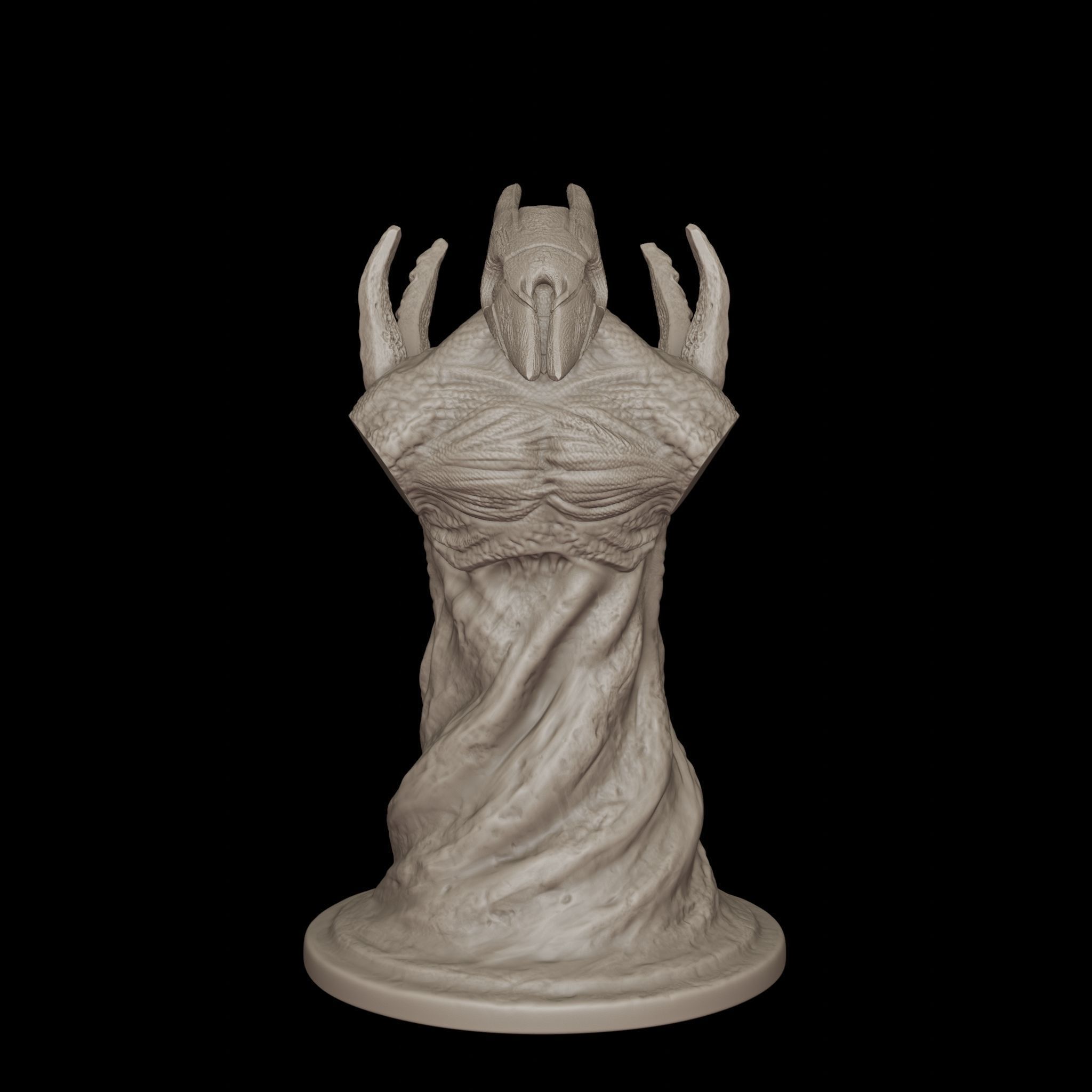 Pawn Dire Creep Dota 2 Chess Piece 3D print model_6