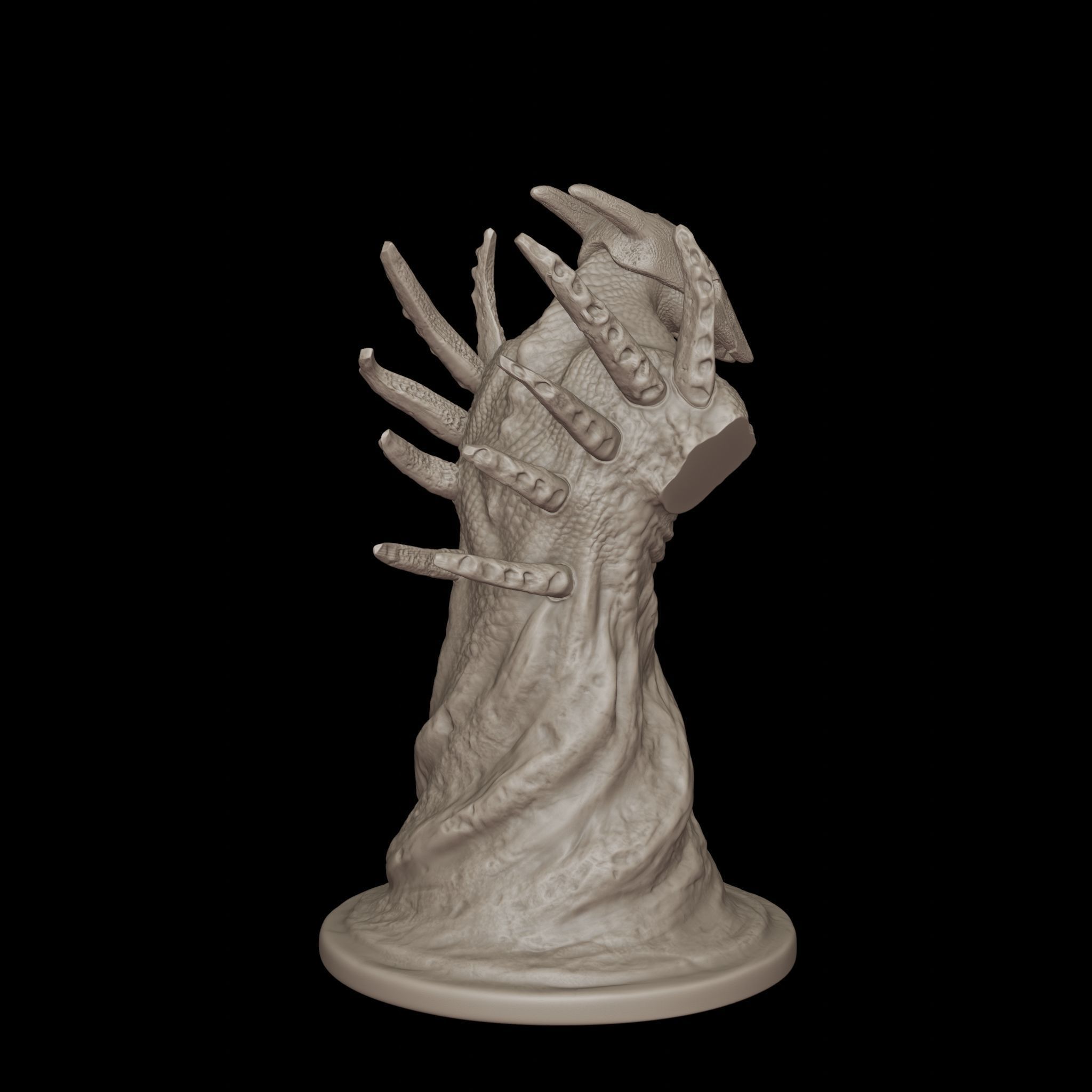 Pawn Dire Creep Dota 2 Chess Piece 3D print model_9