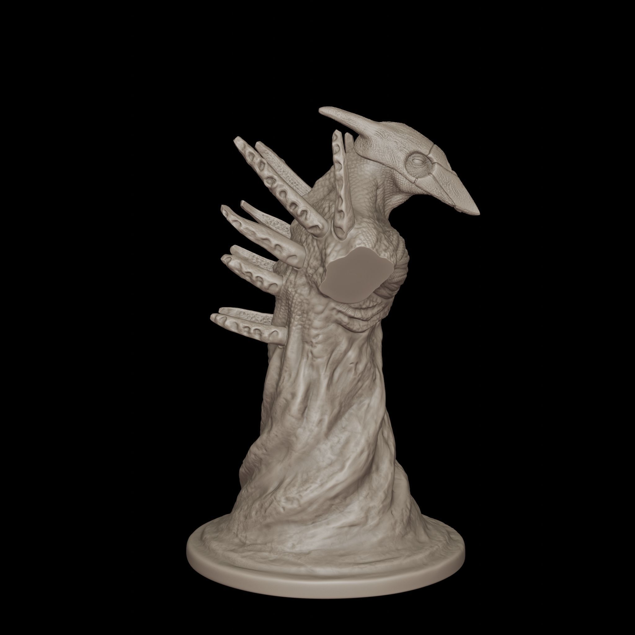 Pawn Dire Creep Dota 2 Chess Piece 3D print model_8