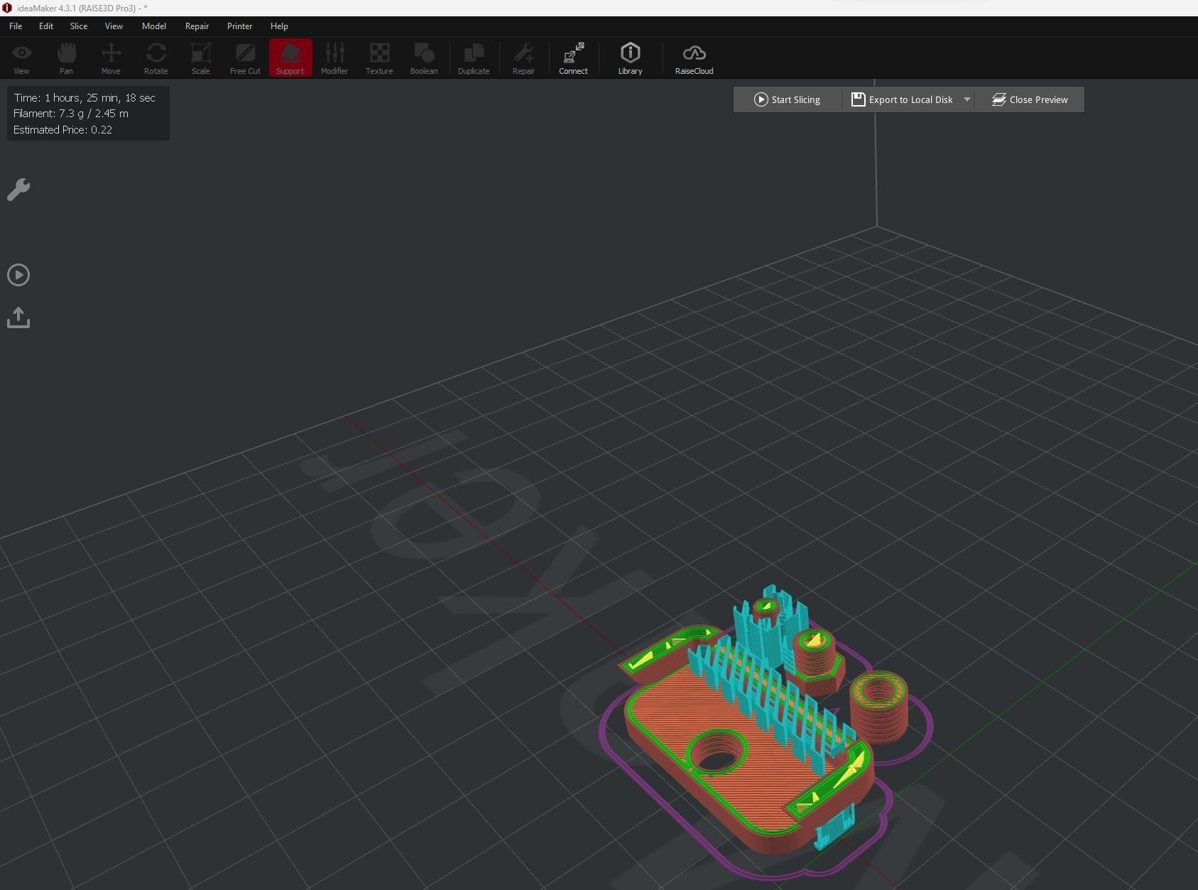 DYSON V15 TRIGGER LOCK  -  AUTOMATIC TRIGGER 3D model_13