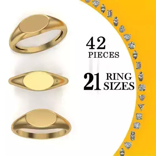 Signet Ring Oval