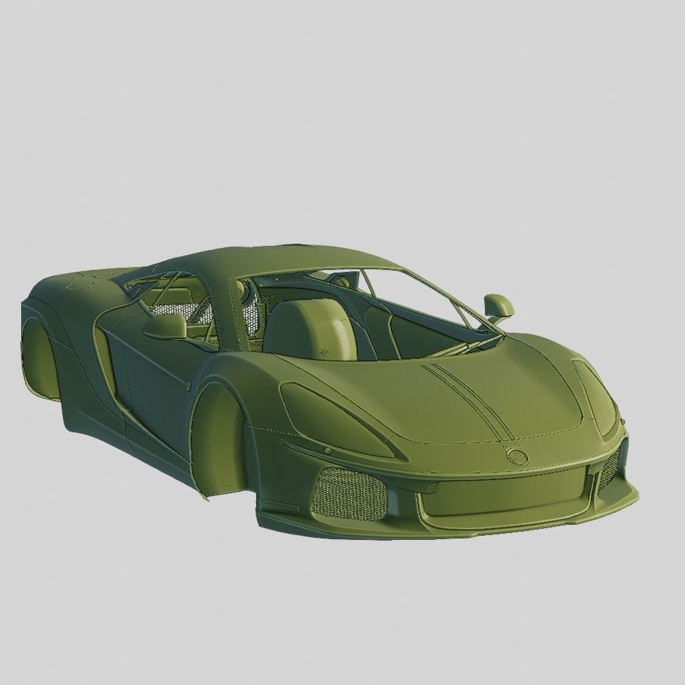ATS GT 2021 Printable Body 3D print model_3