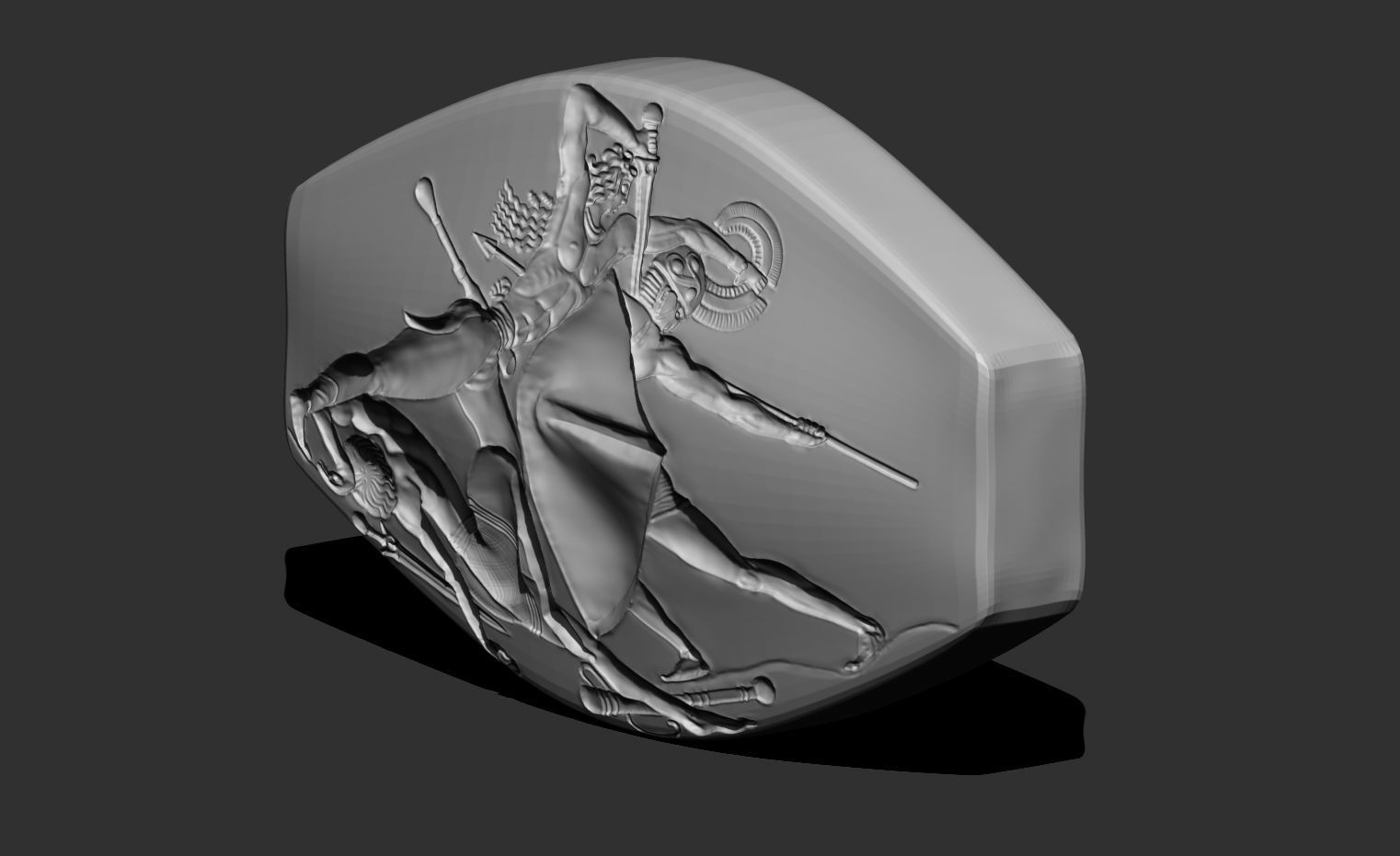 Pylos Combat Agate Replica 3D print model_1