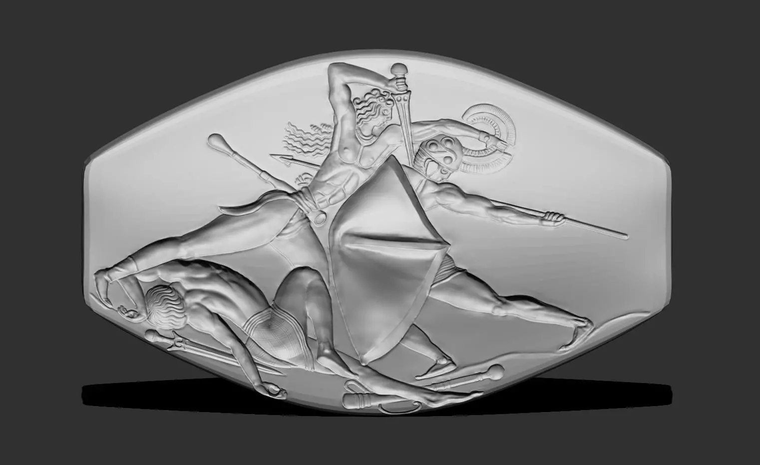 Pylos Combat Agate Replica 3D print model_0