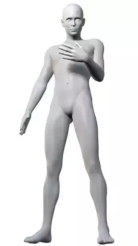 Male Simple Basemesh