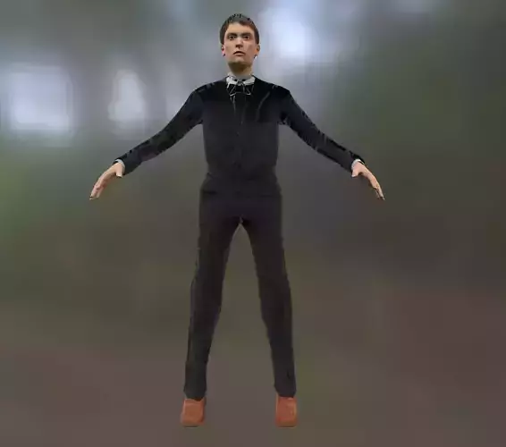 Human 001 3D model