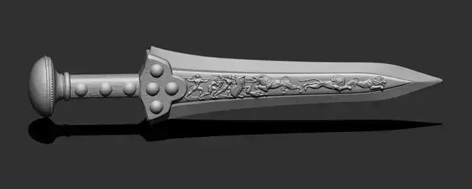 Mycenaean Lion Hunt Dagger