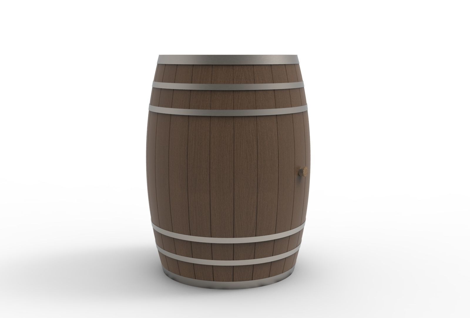 barrel 3D model_2