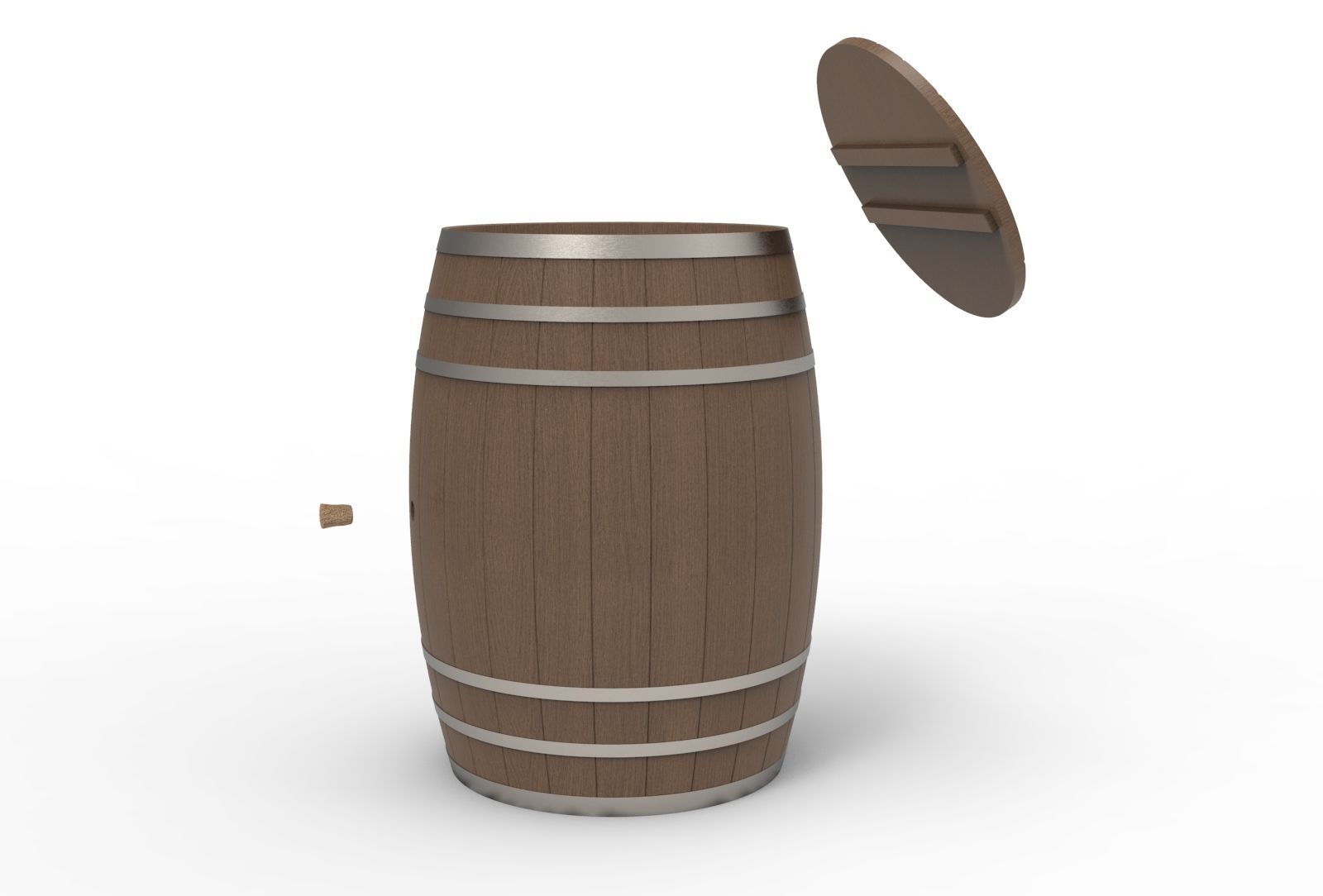 barrel 3D model_15