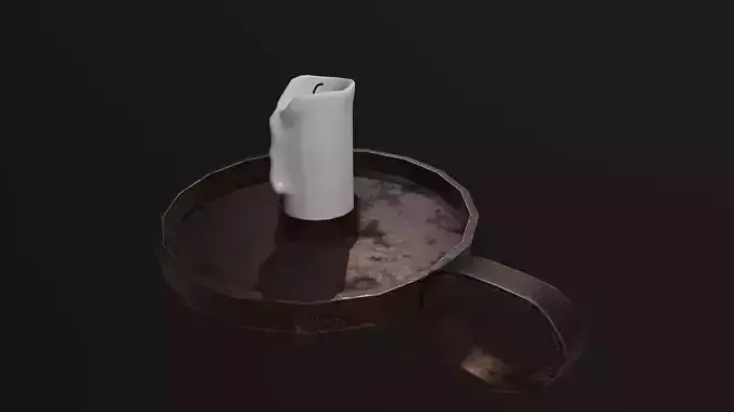 Candle Stand 3D model