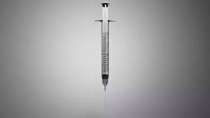Syringe 3D model