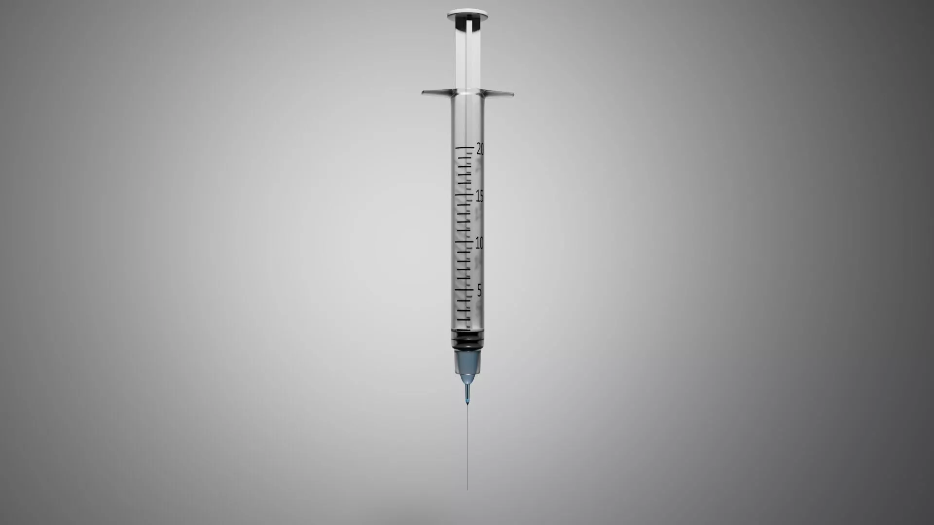 Syringe 3D model