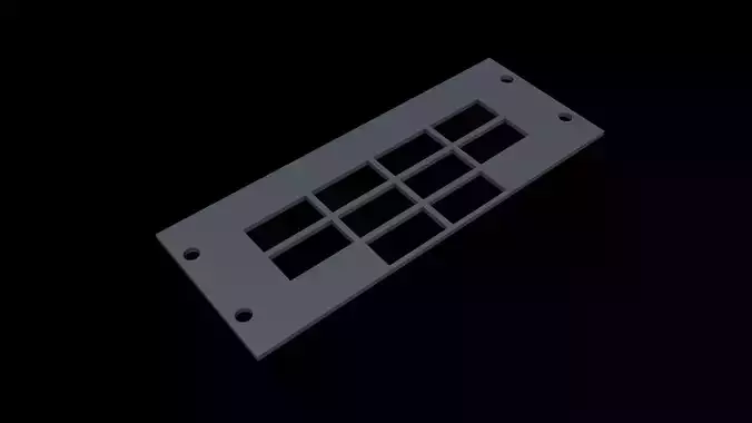 BOEING 737 OVERHEAD - DOOR ANNUNCIATOR PANEL