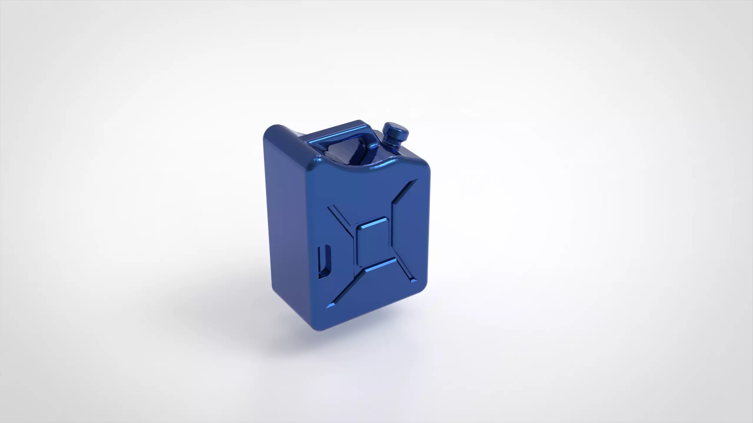 Canister Keychain 3D print model_0
